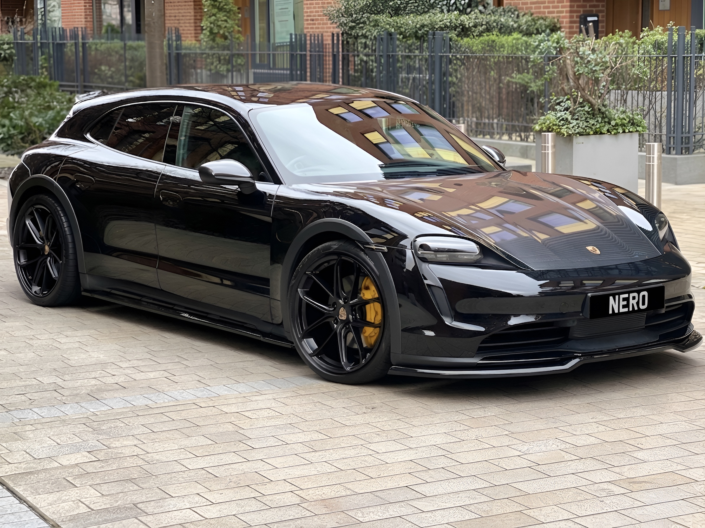 Stealth Black Porsche Taycan Turbo S - Image 2