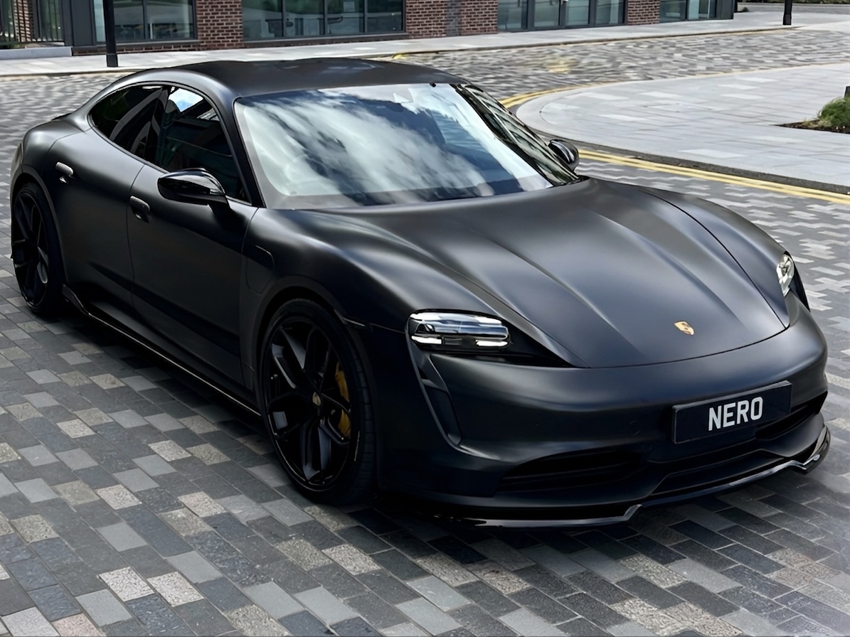Stealth Black Porsche Taycan Turbo S - Image 4