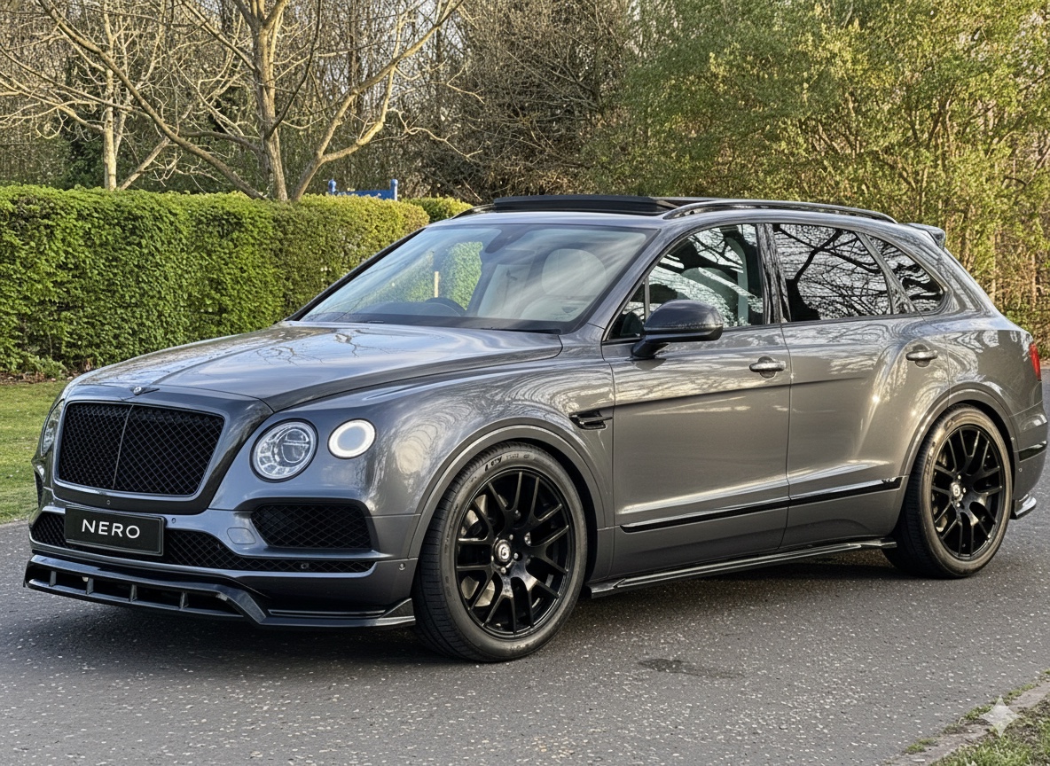 Satin Grey Bentley Bentayga - Image 4